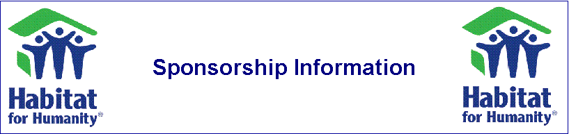 Sponsorship Information